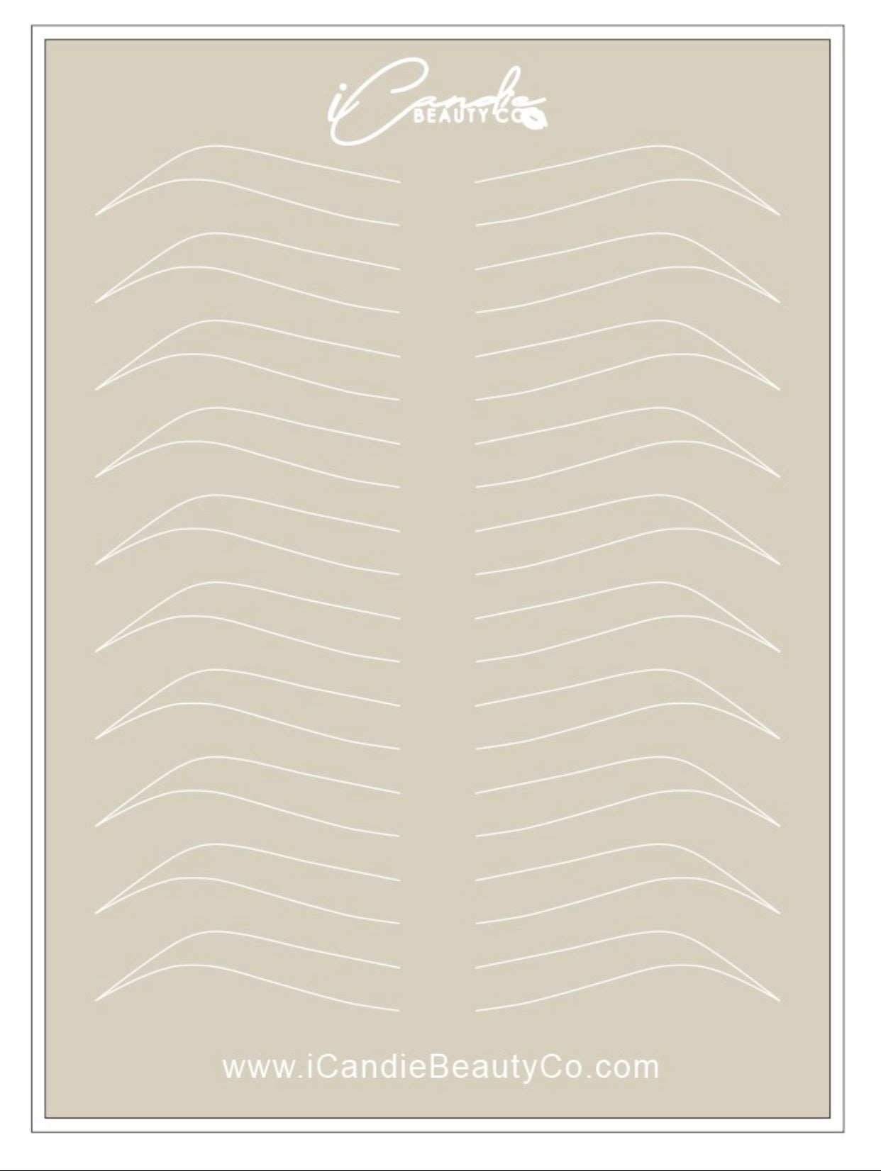 Eyebrow Practice Skin Sheet – iCandieBeautyCo eyebrow-practice-skin-sheet-icandiebeautyco